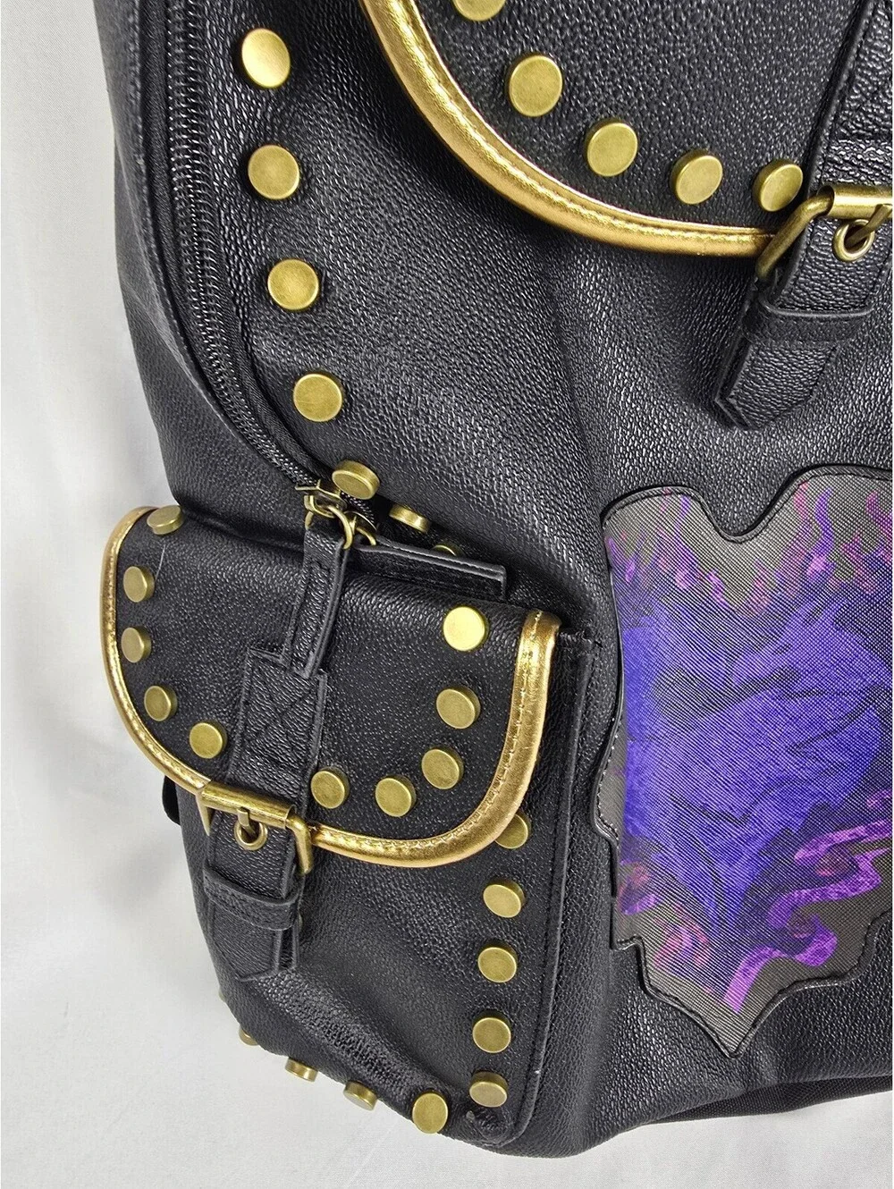 Disney Store Descendants 3 Maleficent Black Backpack Sleeping Beauty Bag  NEW